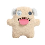 Jucarie de plus, Fuggler, Hairy Fuggs, Oogah Boogah Balding, Gray, S1, 22 cm