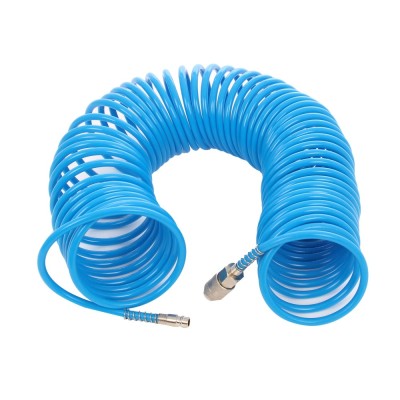 Furtun spiralat, cuple rapide, Airmaster AIR-15-8X5, 15 metri, 8 x 5 mm foto