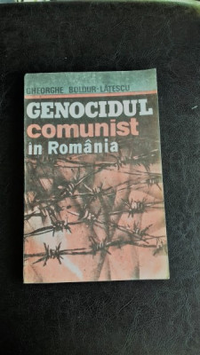 GENOCIDUL COMUNIST IN ROMANIA - GHEORGHE BOLDUR LATESCU VOL.1 foto