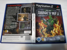 [PS2] Army Men : Sarge&amp;#039;s War - joc original Playstation 2 foto