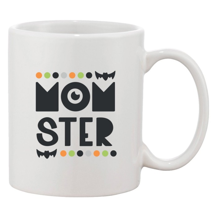 Cana alba personalizata &#039;Monster&#039;, INOVATIX&reg;. 330 ml