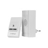 Sonerie Fara Fir Novelite, 230V, Alba - Sonerie Electrica Casa