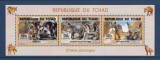 CHAD 2015 FAUNA ANIMALE SALBATICE CAINI DE PREERIE, Nestampilat