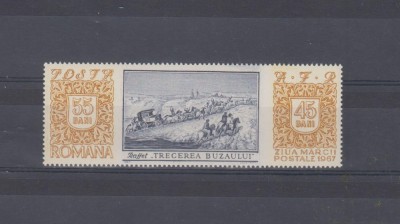 M1 TX5 5 - 1967 - Ziua marcii postale romanesti foto