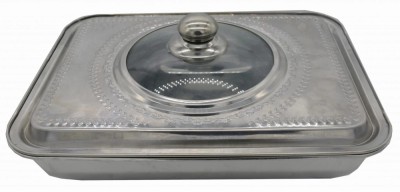 TAVA CUPTOR CU CAPAC, INOX ,35*26*7CM, VANORA HOME foto