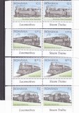 2018 TREN MOCANITA,SERIE IN PERECHE,NEUZAT,MNH,ROMANIA., Transporturi, Nestampilat