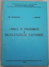 Banateanu Limbaje de programare a calculatoarelor electrice 1980 foto