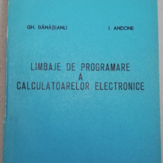 Banateanu Limbaje de programare a calculatoarelor electrice 1980