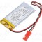 Acumul: Li-Po 3,7V 450mAh cabluri,contector JST SYP-02T-1