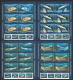 Faună protejată din Marea Neagră, minicoală de 5 timbre și 1 vinietă, 2022, LP 2366c, MNH, Nestampilat