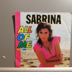 Sabrina – All Of Me (1988/Metronome/RFG) - Vinil Single '7/NM+