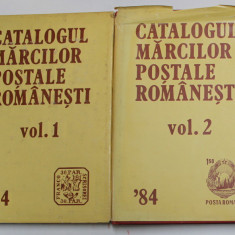 CATALOGUL MARCILOR POSTALE ROMANESTI VOL.I-II 1984