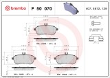 BREMBO P 50 070 PRIME LINE set placute frana,frana disc
