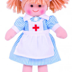 BigJigs Papusa - Nurse Nancy - Jucarie Educativa pentru copii
