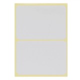 Set Etichete Autocolante, 7.5x5cm, 20 Bucăți, Alb, Oem