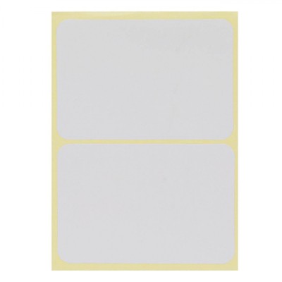 Set Etichete Autocolante, 7.5x5cm, 20 Bucăți, Alb foto
