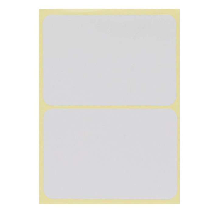 Set Etichete Autocolante, 7.5x5cm, 20 Bucăți, Alb