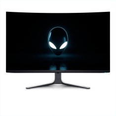 Monitor LED Alienware Gaming AW3225QF Curbat 31.5 inch UHD QD-OLED 0.03 ms 240 Hz HDR G-Sync Compatible &amp;amp; FreeSync Premium