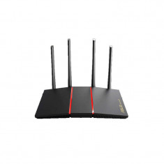 Router Wireless ASUS RT-AX55 AX1800 Dual-Band WiFi 6 Quad-Core 1.5GHz 4xLAN 1x WAN 4 Antene Externe Control Parental AiProtection Classic Traditional foto