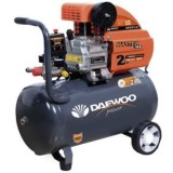 Compresor aer DAAC24D, 2 CP, 1500 W, 24 l capacitate, 169 l/min debit aer, 8 bar + kit 6 accesorii pneumatice