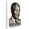 Tablou Mandela lider politic Tablou canvas pe panza CU RAMA 60x90 cm