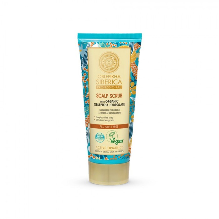 BEA171-100 Scrub pentru scalp Natura Siberica Oblepikha Siberica 200 ml