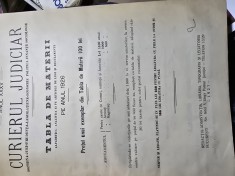 Curierul Judiciar , Anul XXXV, 1926