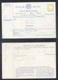 Germany Bavaria - Postal History Rare Old postal order UNUSED D.948