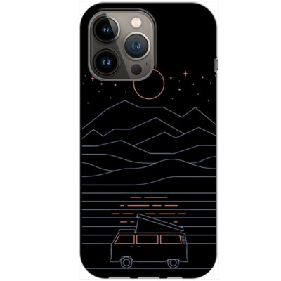 Husa compatibila cu Apple iPhone 14 Plus model Van Life, Silicon, TPU, Viceversa foto