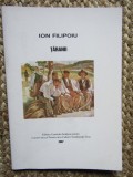 TARANII - ION FILIPOIU CU DEDICATIE SI AUTOGRAF