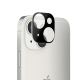 Cumpara ieftin Folie Camera pentru iPhone 13 / 13 Mini, Techsuit Full Camera Glass, Black