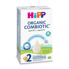 Lapte praf de continuare Organic Combiotic 2, 300g, HiPP