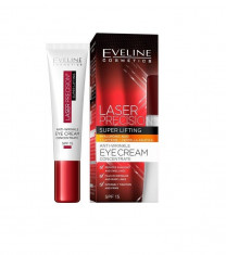 Crema de ochi, Eveline Cosmetics, Laser Precision Super Lifting, SPF 10, 15 ml foto