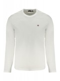 Cumpara ieftin Bluză bărbați, cu logo brodat, Regular fit, alb, 2XL