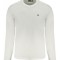 Bluză bărbați, cu logo brodat, Regular fit, alb, 2XL