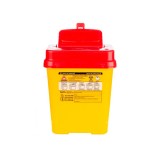 Container Deseuri Medicale 5L, Recipient Obiecte Ascutite, Cutie Colectare Ace, Seringi, Instrumente Medicale Contaminate