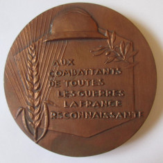Franta medalia a saizecea aniversare a armistitiului de la 11 noiembrie 1918 WWI