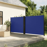 Copertina laterala retractabila, albastru, 160x1000 cm GartenMobel Dekor, vidaXL