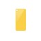 Capac Baterie Apple iPhone XR Galben, cu gaura camera mare