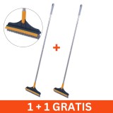 Perie pentru suprafete/pardoseli, maner lung, 103cm, 1+1 gratis