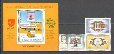 Romania.1983 Ziua marcii postale ZR.716 foto
