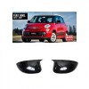 Capace Oglinzi Batman Negru Lucios Fiat 500L (2013-2021) ALM - Set 2 Bucati