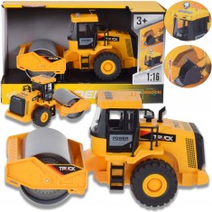 JUCĂRIE ROLĂ DE DRUM VEHICUL DE CONSTRUCȚII MAȘINĂ CU BATERIE PENTRU COPII