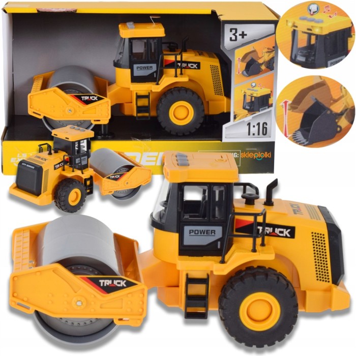 JUCĂRIE ROLĂ DE DRUM VEHICUL DE CONSTRUCȚII MAȘINĂ CU BATERIE PENTRU COPII