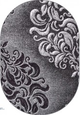 Covor Modern Mira 24031 Oval - 50x80, Gri foto