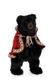 Figurina Ursulet Craciun multicolor 14x13,5x27,5h