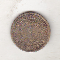 bnk mnd Germania 5 reichspfennig 1924 A