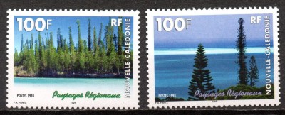 NOUA CALEDONIE 1998, Peisaje, serie neuzată, MNH foto