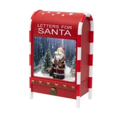 Acasă LFS400 cutie poștală muzicală, cu ninsoare