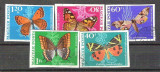 Hungary 1969 Butterflies, IMPERFORATE, used U.011, Stampilat